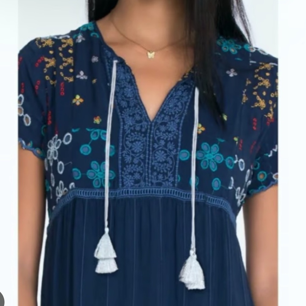 Johnny Was Sarai Dress With Slip NWT - Picture 2 of 7